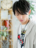 ネル 仙台(Nelu) 仙台/髪質改善/黒髪☆フェザーパーマ☆毛流れセンターパートe