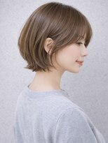 ガーディナ(Gardina)&nbsp;ベージュカラー 髪質改善 顔周りカット 大人ボブ 30代