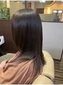 大人可愛いヘルシーミディアムスタイル30代40代50代60代
