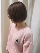 ベルフェミンイオンS.C&nbsp;ほんのり甘い＊コーラルピンクの艶ボブ