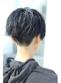 メンノン系マッシュ刈り上げグランジネープレスマートツーブロ