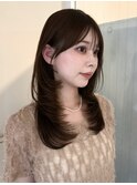 ミディアムレイヤー × オリーブベージュ