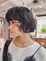 ユルクメゾンシティ 名古屋(JURK MAISON CITY) 名古屋/ダークパープル/ナチュラルショート/ミルクブラウン/夏