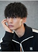 ナチュラルツイスパ無双さんマッシュ