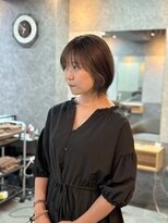 ザ シーワークス ときわ台店(THE Cworks)&nbsp;レイヤーボブ/ニュアンスカラー/インナーカラー