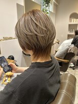 アンユヘアー 与野駅前店(unu.hair) 【与野】30代40代50代60代レイヤーカット/グレージュカラー