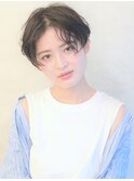 【マニッシュ】ウェーブショート