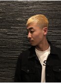 ツーブロックビジネスショートレイヤーかき上げコンマヘア