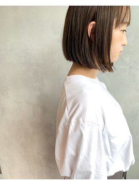 キチ(kichi.) [kichi.] ボブ×くすみベージュ