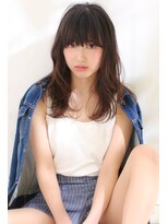 トリント 蘇我(TRINT) ワイドバングのプチレイヤースタイル