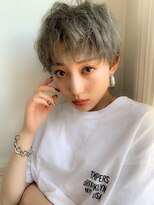 ノーブル 白金台店(Noble by PROGRESS)&nbsp;ハンサムショート/アッシュオリーブカラー