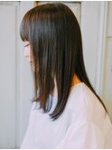 王道のぱっつん前髪/20代/30代/40代/50代/倉敷