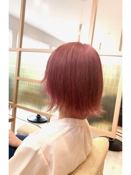 アドラーブル けやき通り店(adorable) 小顔見せで大人かわいい☆ハイトーンカラー×フェミニンボブ