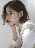 小顔ナチュラルボブ