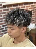 ツイストスパイラル×メンズメッシュ