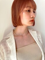 リト 自由が丘(Lit.)&nbsp;【Lit.】ミルクティーピンク×内巻きボブ【担当YUKINA】