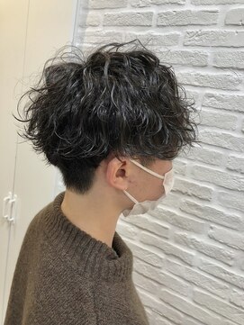 アーチ ブランチ 岡山北長瀬店(ARCH) 【ARCH 竹田】ローグラマッシュ　波巻きパーマ