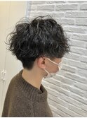 【ARCH 竹田】ローグラマッシュ 波巻きパーマ