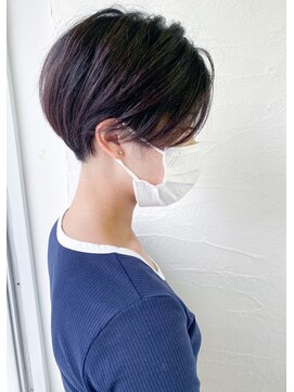 ムーンジェジェ(moon jeje) シザー＆レザーで作る大人可愛いハンサムショートby柴立吉之助