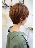あごが細く見える!小顔ショート!