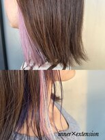 アンルーク ヘア(+1 unluke hair) [+1unluke]2024-SS/inner×extension×white×lavender×pink