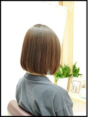 榮倉奈々のMETA式驚異的（髪質改善）縮毛矯正ストレートスタイル
