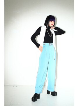 ジオ 国分寺(the O's) 斜めバング/シルキーベージュ/ブラントカット[国分寺駅]