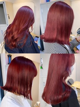 フラム 渋谷(flamme) ◎ディープレッドカラー◎