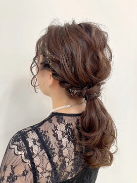 ディルガ ワッセ店(DILGA) お呼ばれヘア×ローポニー