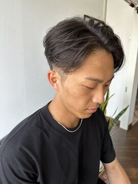 オンフリーク(ON FLEEK) センターパートニュアンスパーマ