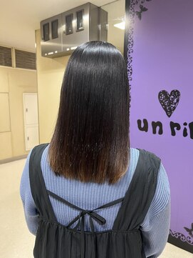 アンリップ ジー(salon unripＧ) d #酸性縮毛矯正