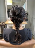 静岡/清水 編みおろし お呼ばれヘアセット