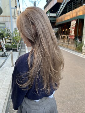ポノ(po_no) ミルクティーグレージュ