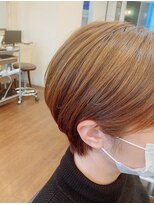 ヘアーデザインエスケープラス(HairDesign SK Plus) ハンサムショート@30代/40代/50代