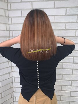 ネイミーズ 横浜関内(nameiz.) 【独自.髪質改善】AL酸熱トリートメント.ブローアウトリバイブ11