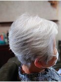 サイドグラデーションショート