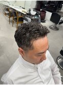 スペインカールスパイキーショートブルーブラックメンズ神保町