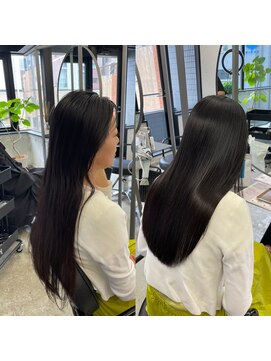 トゥエル バイ ディプティモイラ(tuelu by dipty MOILA) 毛髪整形水素ストレート×ミネコラ