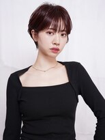 ピークアブー アヴェダ ギンザシックス(PEEK-A-BOO AVEDA GINZASIX) コンパクトショート/マッシュショート/耳かけショート/前髪あり
