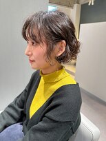 アム(amu)&nbsp;くせ毛パーマ/くせ毛風パーマ/ボブパーマ/パーマボブ/ミニボブ