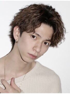 オーシャントーキョーオーバー 渋谷(OCEAN TOKYO OVER) メンズ波巻きツイスパニュアンススパイラルスパイキーショート