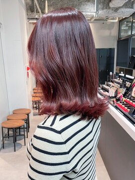 アイティーバイアルバム 藤沢店(IT by ALBUM) ミディアム外ハネボブくびれヘアくびれミディ_ba496411