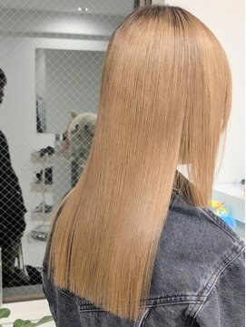 モッチ(mocci) ブリーチ髪質改善ストレート