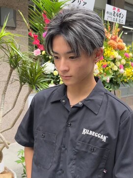 メンズサロン キング 枚方店(Men’s salon K!ng) 波巻きツイストスパイラルパーマ/フェザーパーマ/眉毛/メンズ