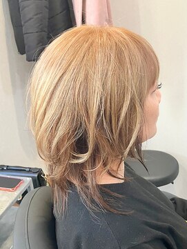 アイノ(AINO.) マッシュウルフ×アンブレラカラー[茅ヶ崎/茅ヶ崎駅/湘南]