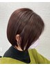 【根元リタッチ】カラー＋カットで美髪キープ　リタッチ2cmまで