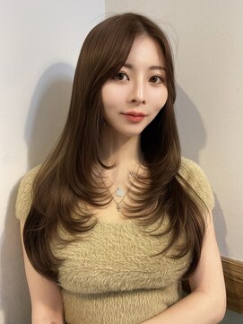 パルス ヨコハマ(PULSE yokohama) ロングレイヤーカット内巻き顔まわりレイヤーカット