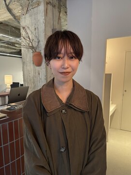 トッド(tod) ショートカット/ショートヘア/ボブ/ボルドーカラー/名古屋丸の内