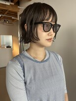 イシュー(issue) オリーブベージュボブ