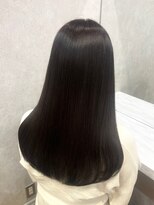 ロンド フィーユ(Lond fille)&nbsp;くびれヘア/アプリコットオレンジ/髪質改善/縮毛矯正/前髪/銀座